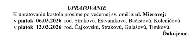 Farsky list RK Drienov