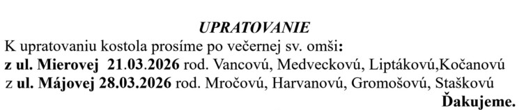 Farsky list RK Drienov